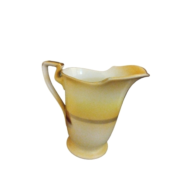 Vintage Noritake Hand Painted "Tree in the Meadow" Mini Porcelain Pitcher 3.5" - Picture 2 of 12